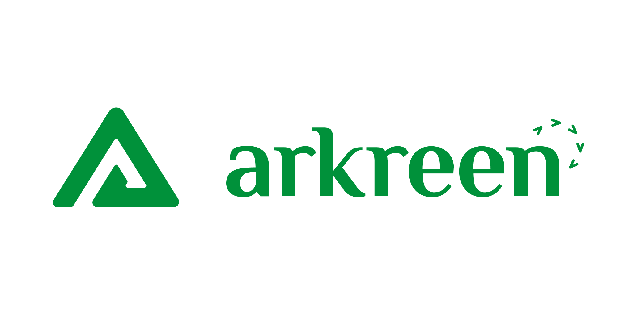 Rectangle icon with wordmark, white background