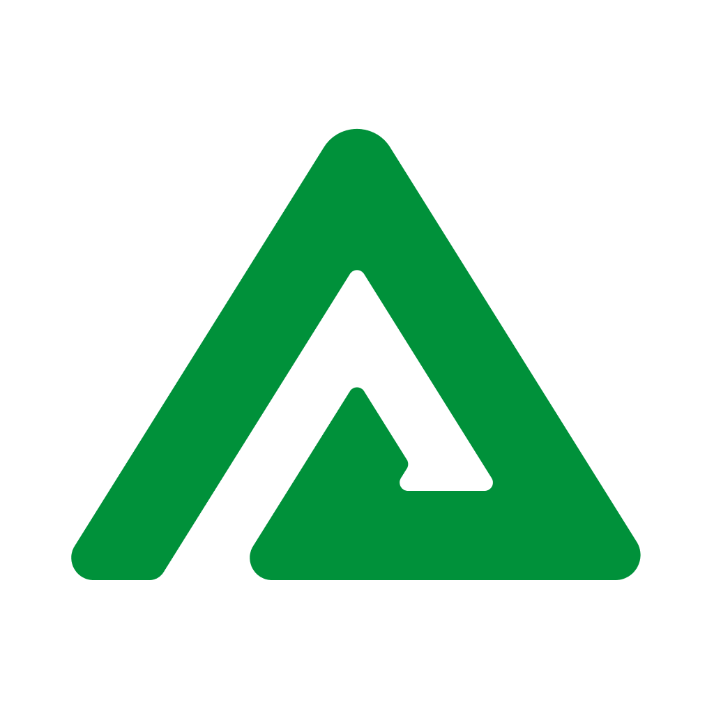 Square icon, white background